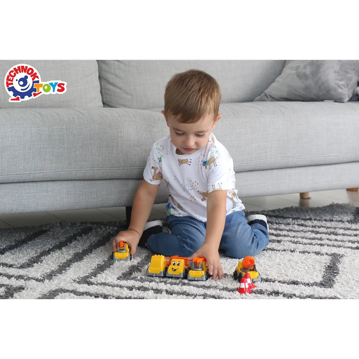 Technok Construction Vehicle Set