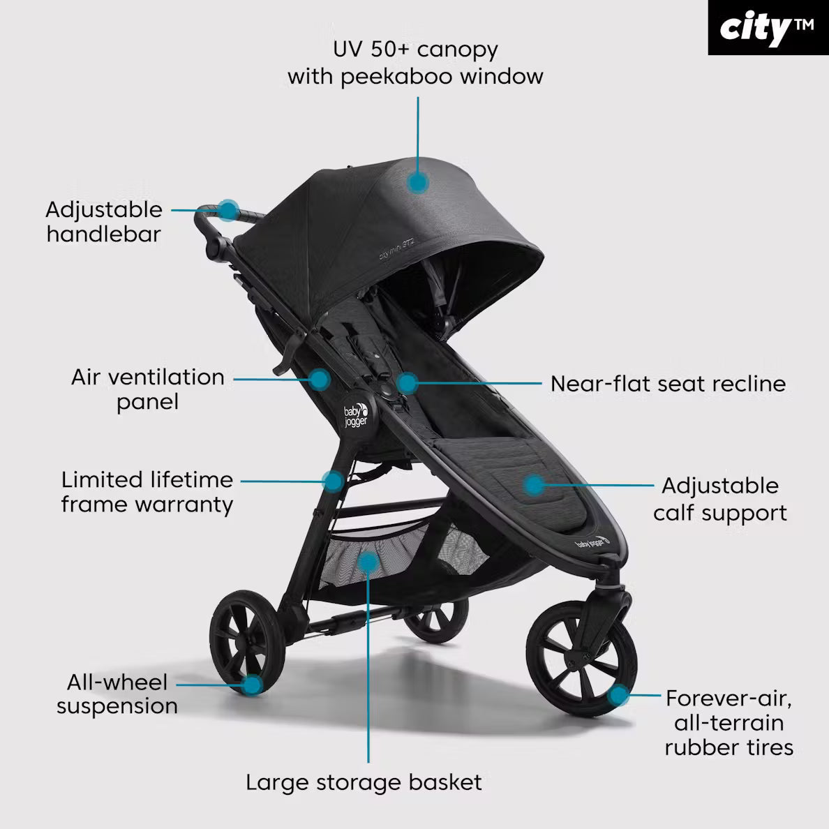 Baby Jogger City Mini GT2 Single Stroller - Kid's Stuff Superstore