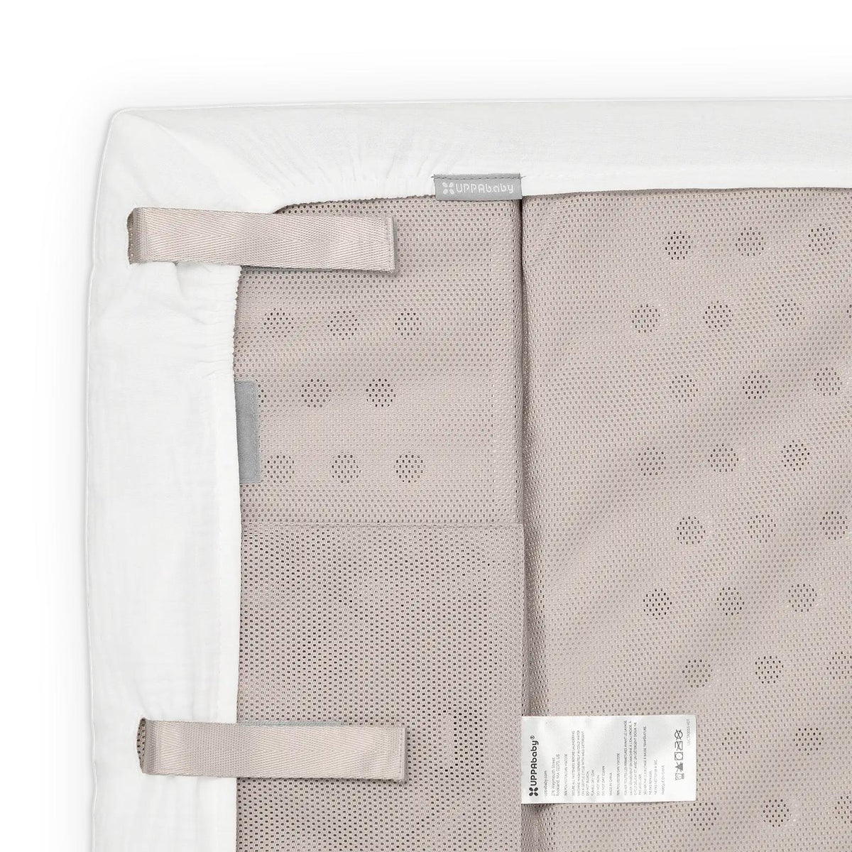 UPPAbaby Remi V2 Organic Cotton Mattress Covers (Set of 2)