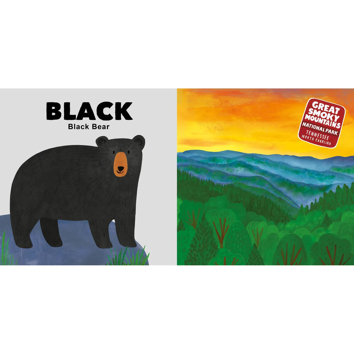 Board Book - Colors of the National Parks - Kid's Stuff Superstore