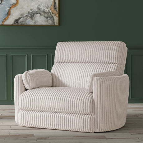 Brixy Venice XL Power Recliner - Mega Ivory - Kid's Stuff Superstore