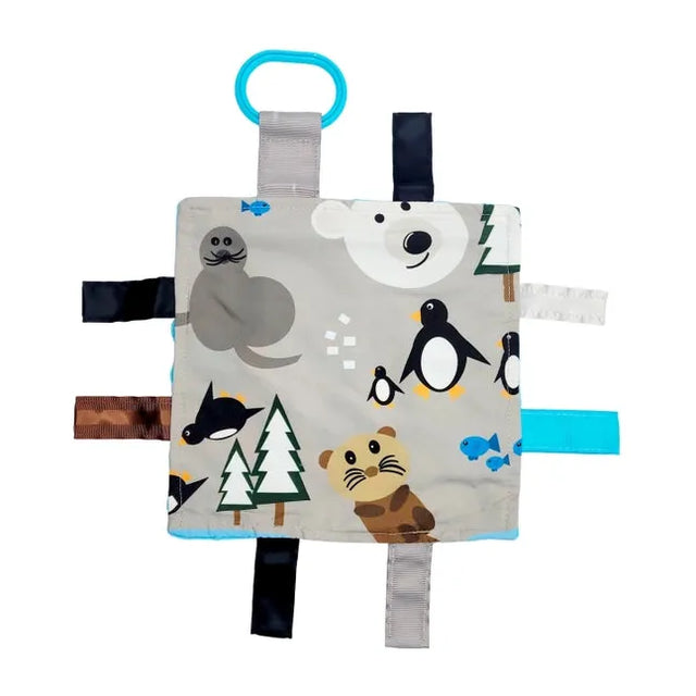 Baby Jack 8x8 Crinkle Sensory Toy - Polar - Kid's Stuff Superstore