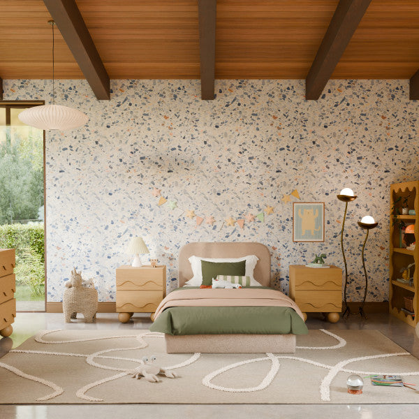 Babyletto Lido Wave Nightstand - Kid's Stuff Superstore