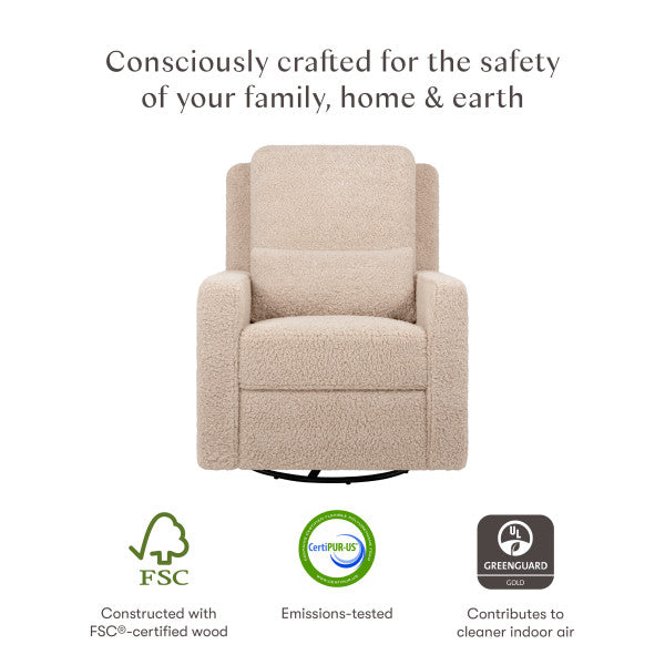 Babyletto Sigi Recliner and Swivel Glider