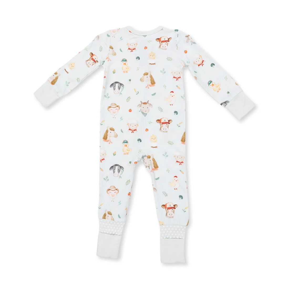 Angel Dear Bamboo Romper - Baby Farm Faces