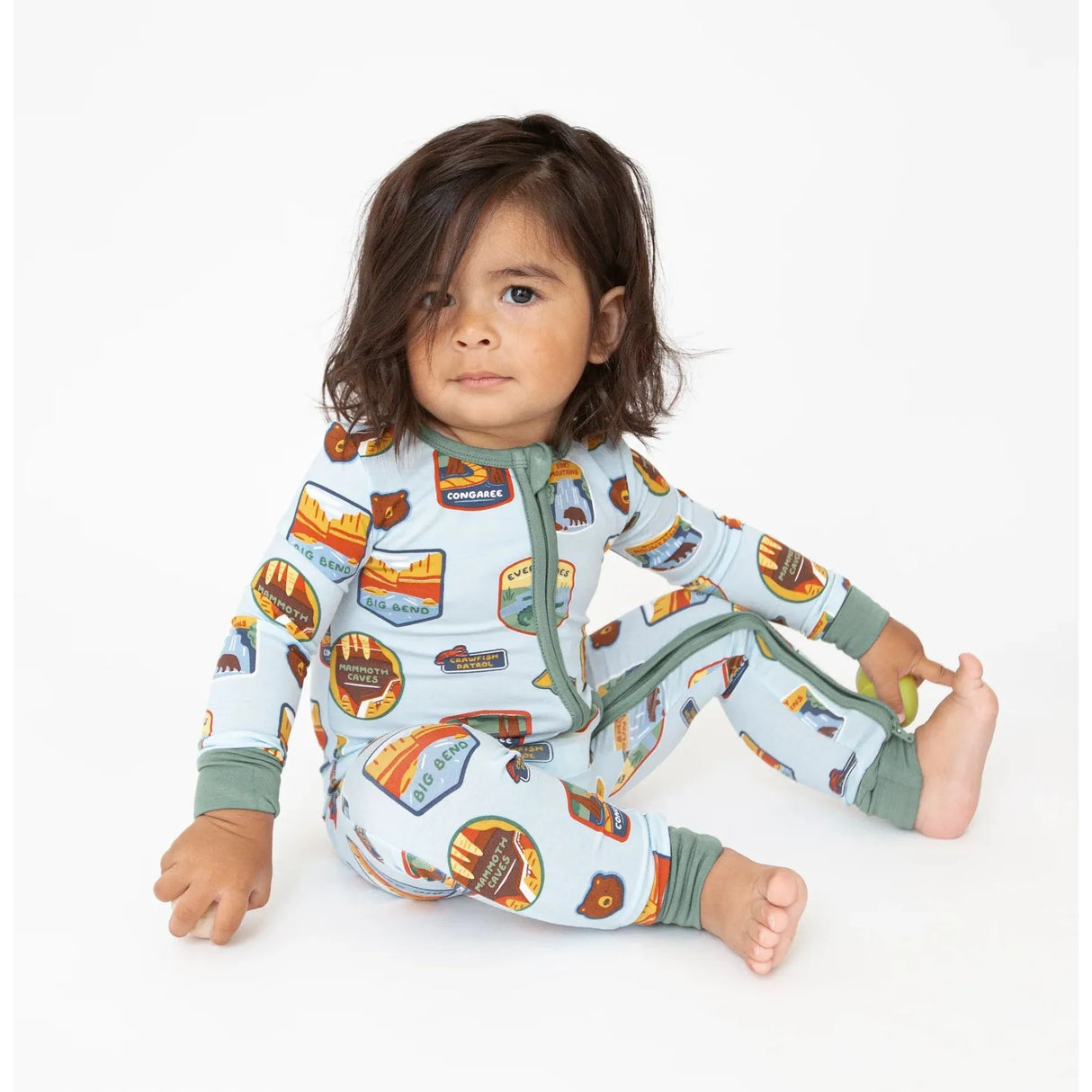 Angel Dear Bamboo Romper - National Parks Patches Southeast - Kid's Stuff Superstore