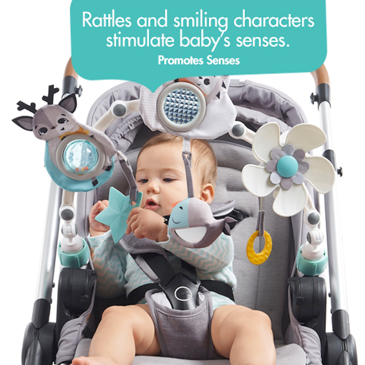 Tiny Love Magical Tales Black & White Stroller Arch - Kid's Stuff Superstore