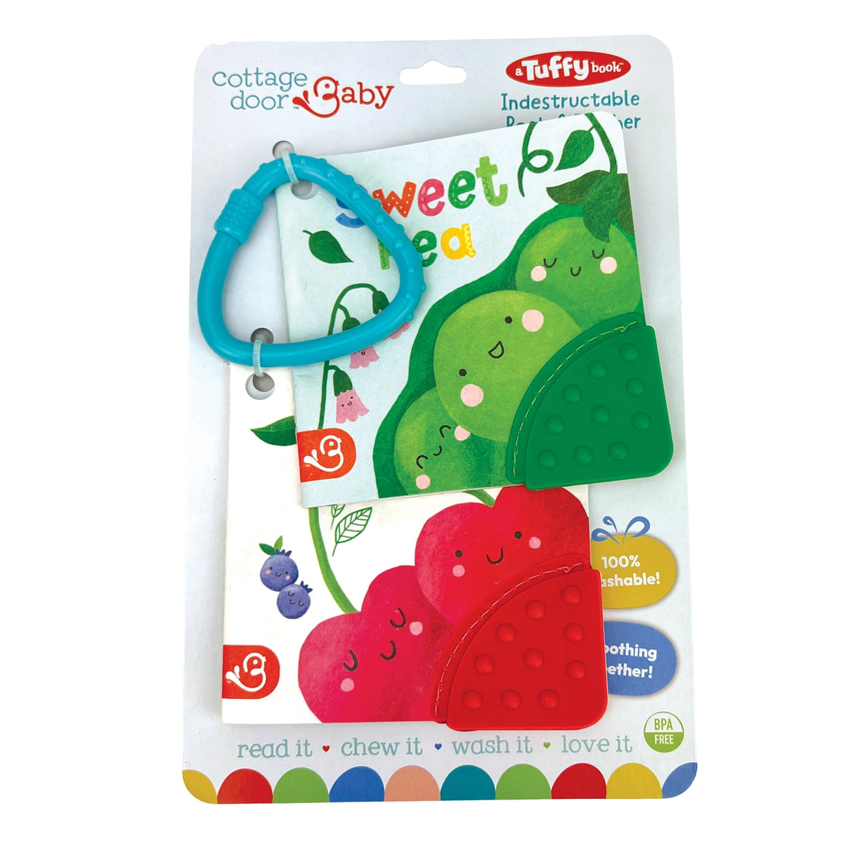 Tuffy Book Corner Teether 2pk.