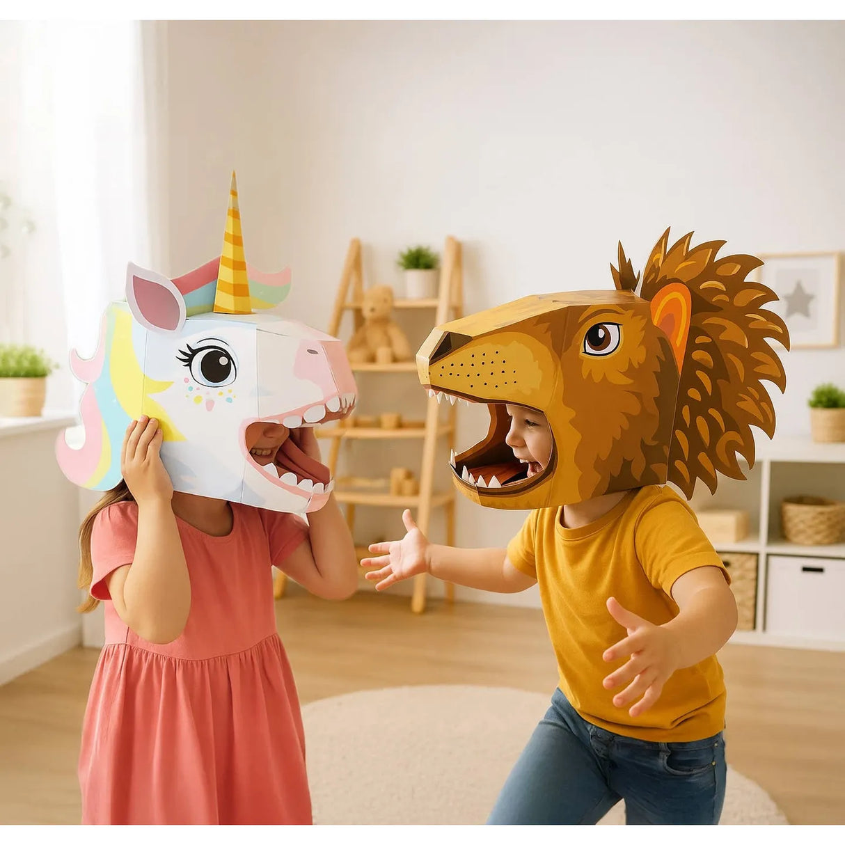 3D Paper Craft Mask