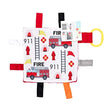 Baby Jack 8x8 Crinkle Sensory Toy - Firetruck - Kid's Stuff Superstore