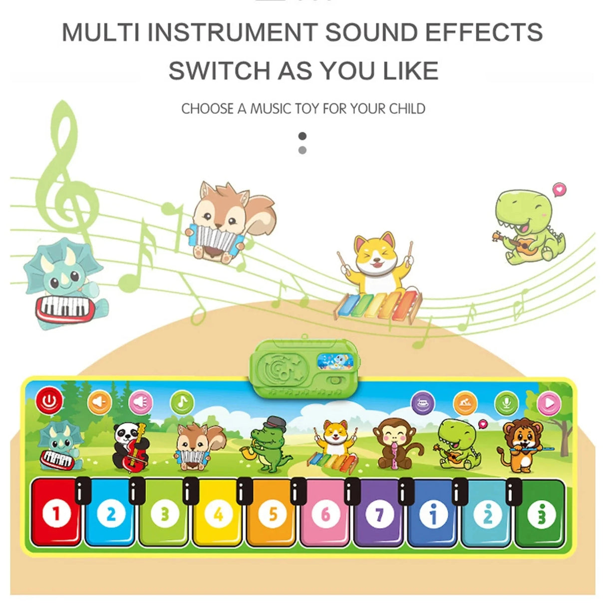 Piano Music Mat - Kid's Stuff Superstore