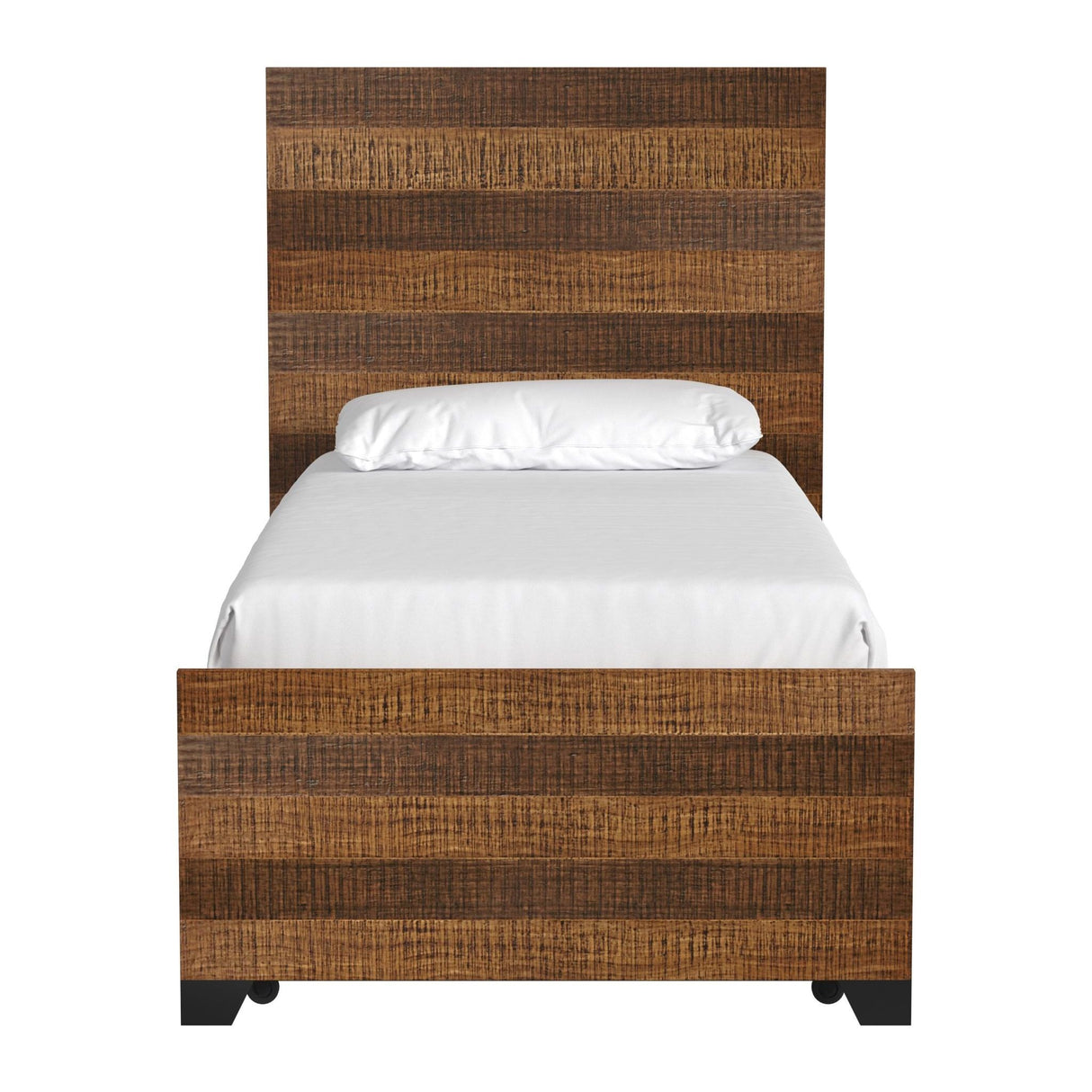 Westwood Urban Rustic Complete Twin Bed - Brushed Wheat - Kid's Stuff Superstore