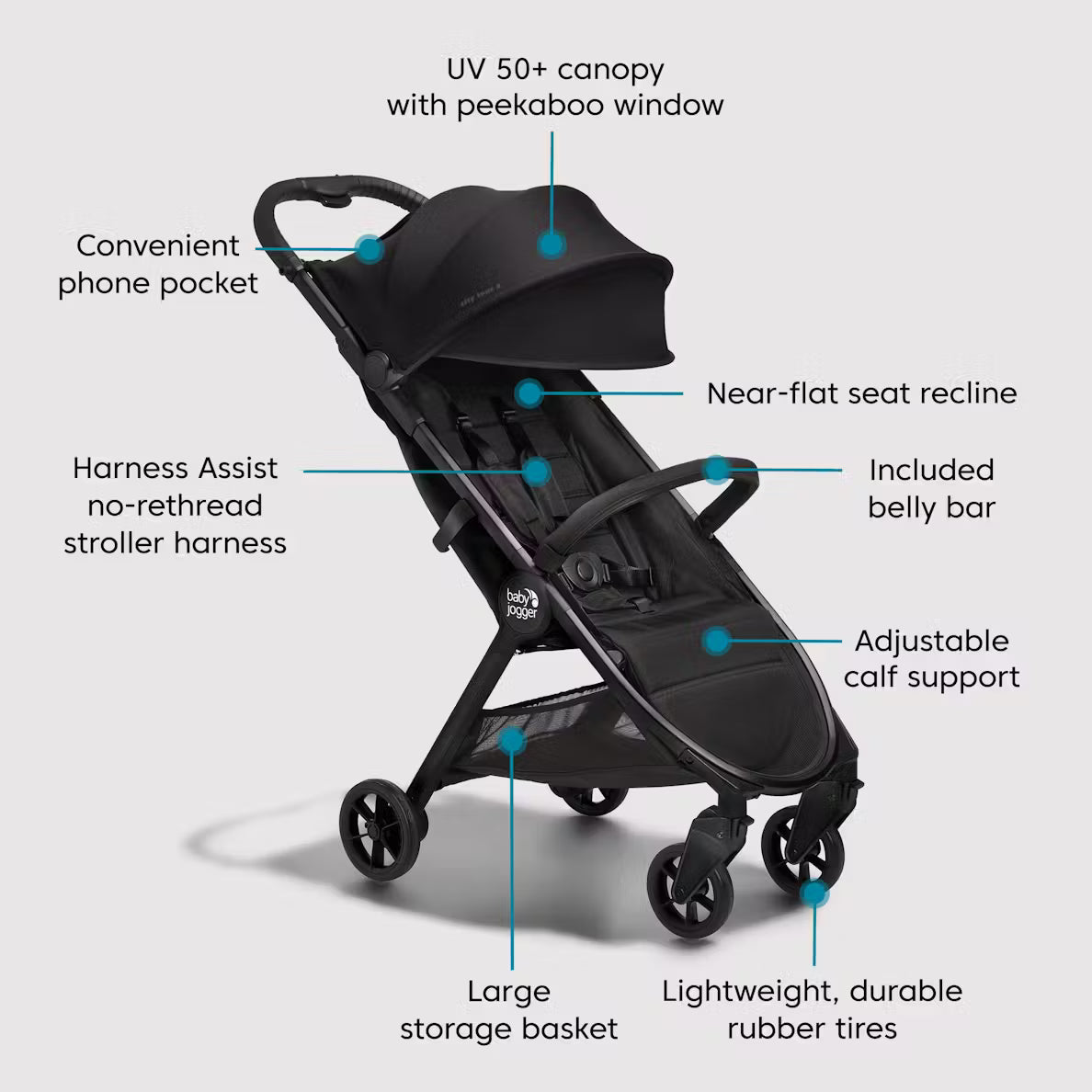 Baby Jogger City Tour 2 Stroller | Eco Collection - Kid's Stuff Superstore