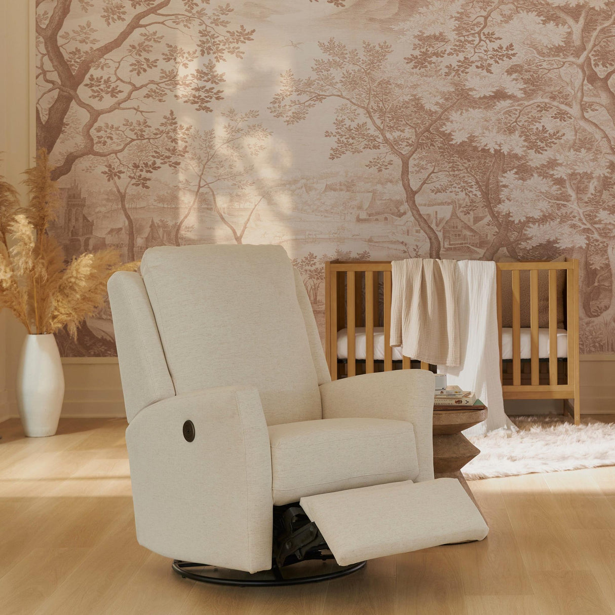 Storytime Heatherly Glider Recliner