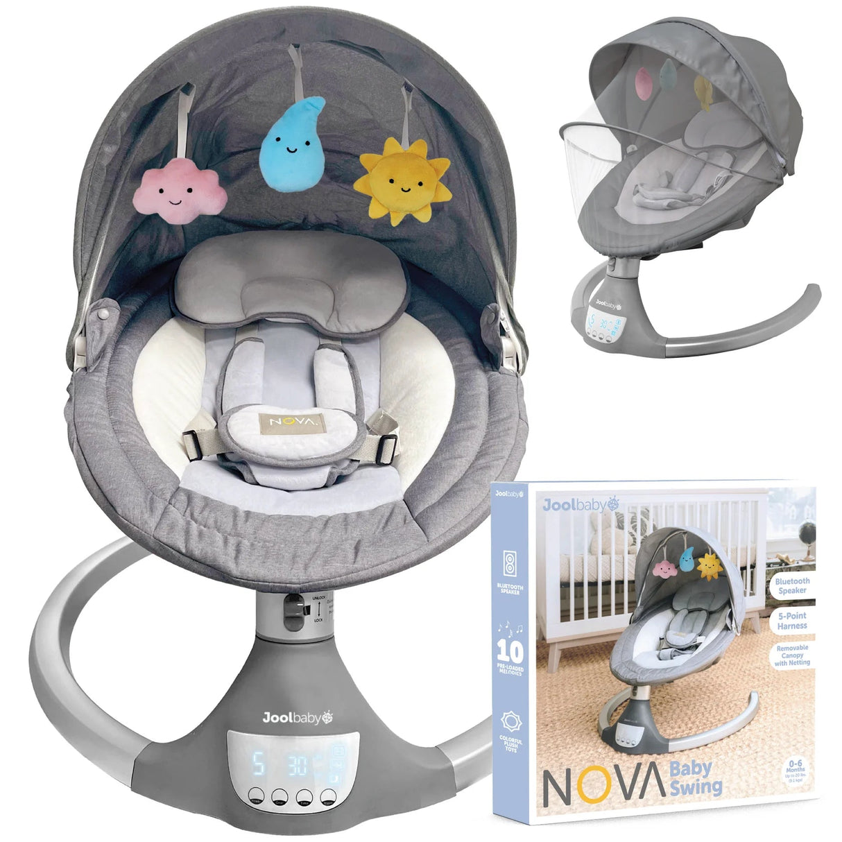 Jool Baby Nova Baby Swing - Kid's Stuff Superstore