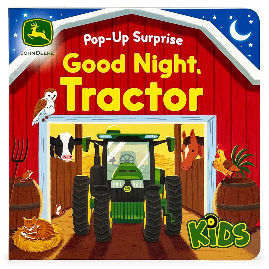 Lift-a-Flap Book - John Deere Kids Good Night Tractor Lift - Kid's Stuff Superstore