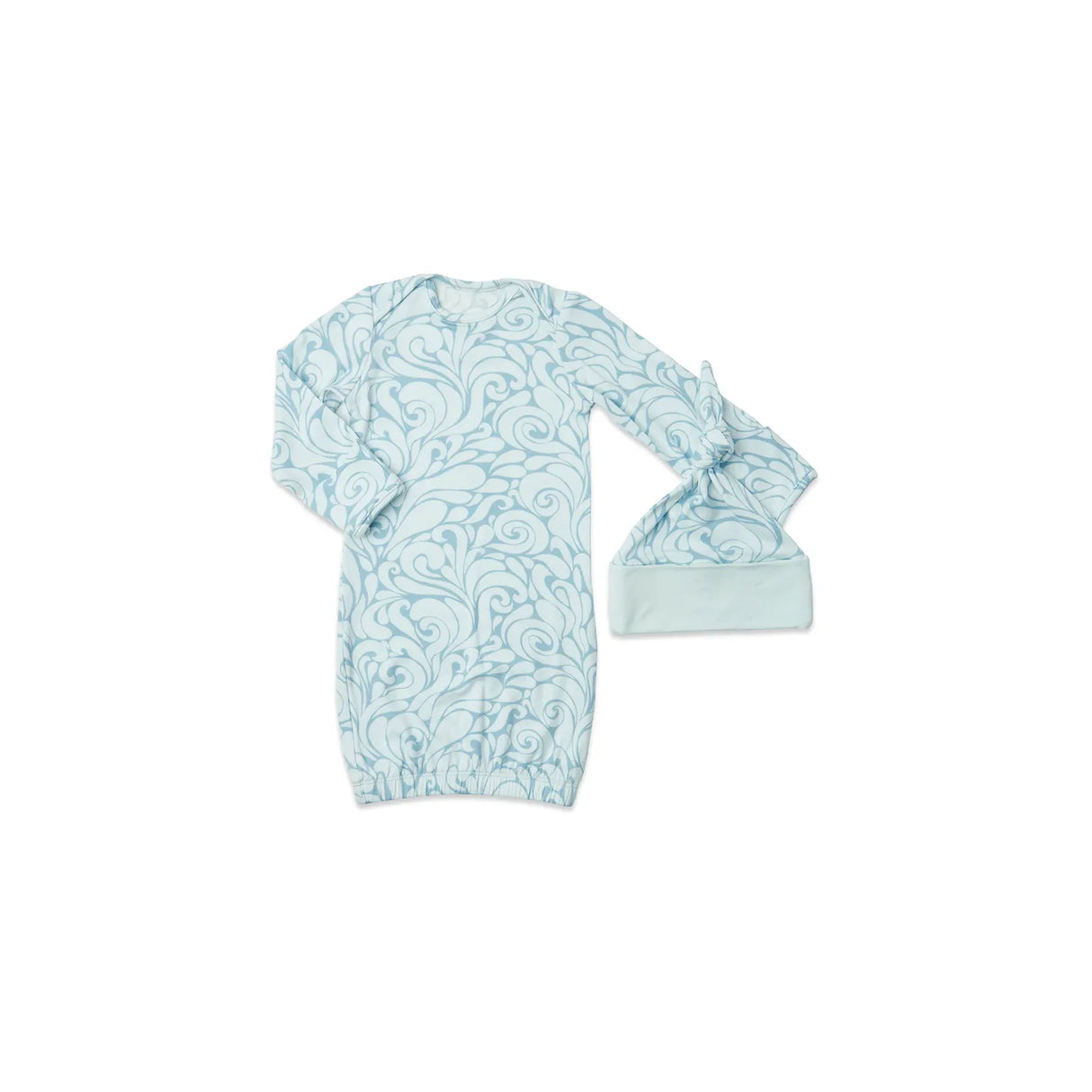 Everly Grey 5 Pc Matching Set - Waves