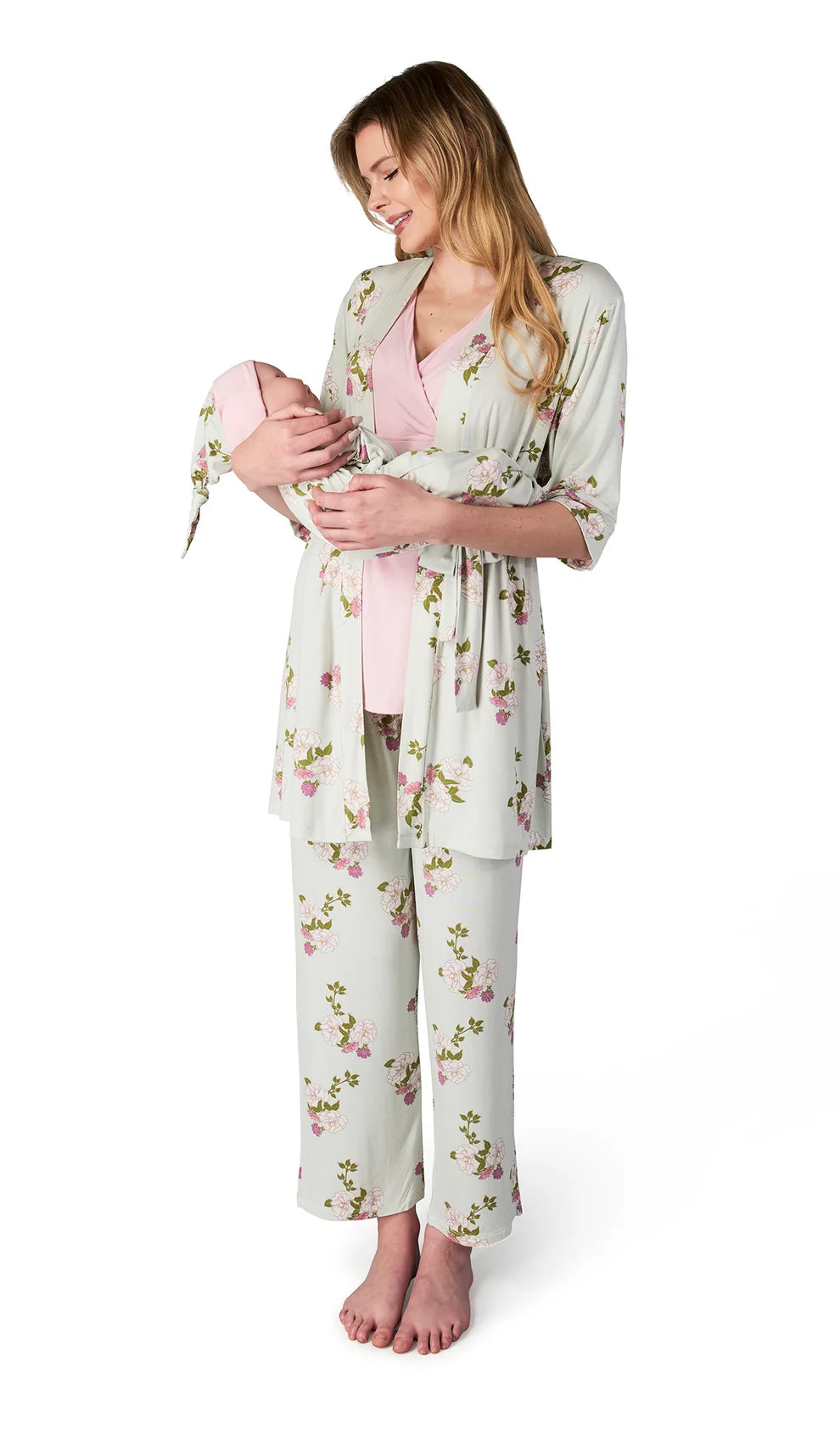 Everly Grey 5 Pc Matching Set - Peony