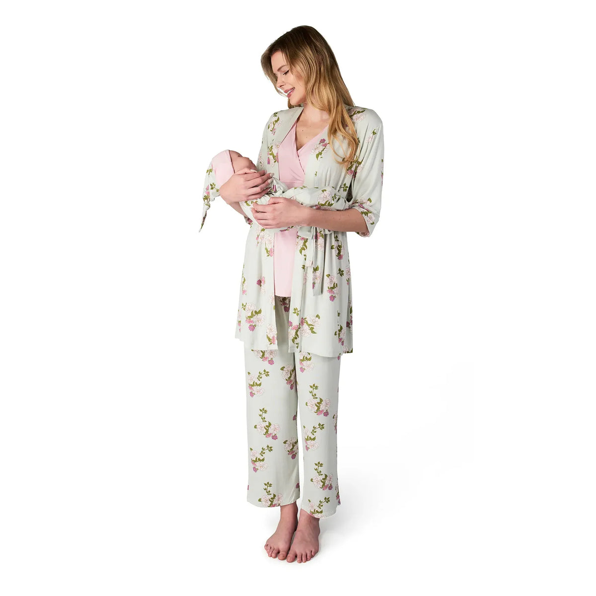 Everly Grey 5 Pc Matching Set - Peony