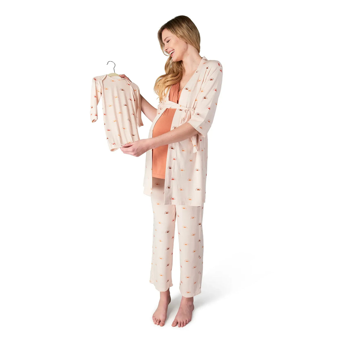 Everly Grey 5 Pc Matching Set - Sunrise