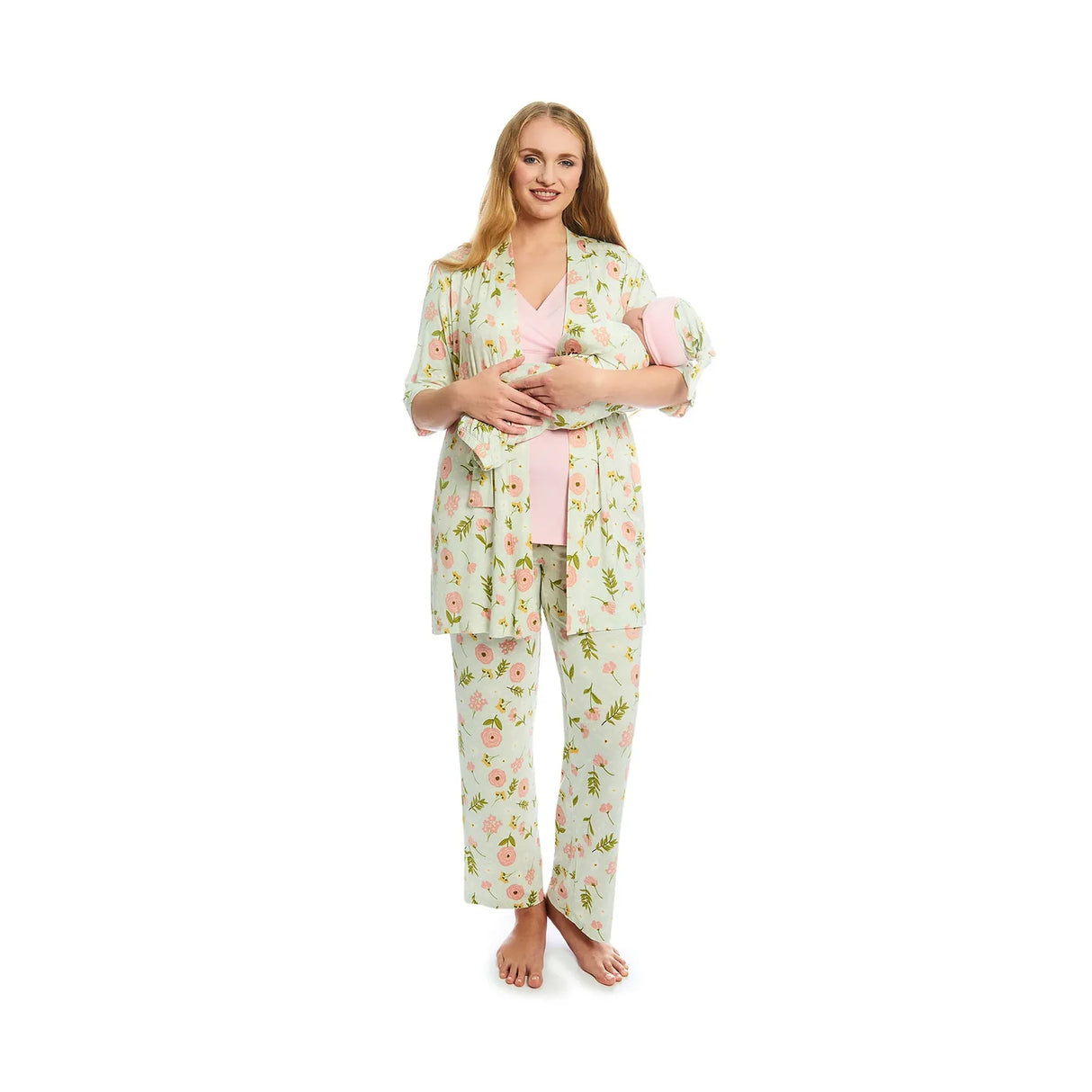 Everly Grey 5 Pc Matching Set - Carnation