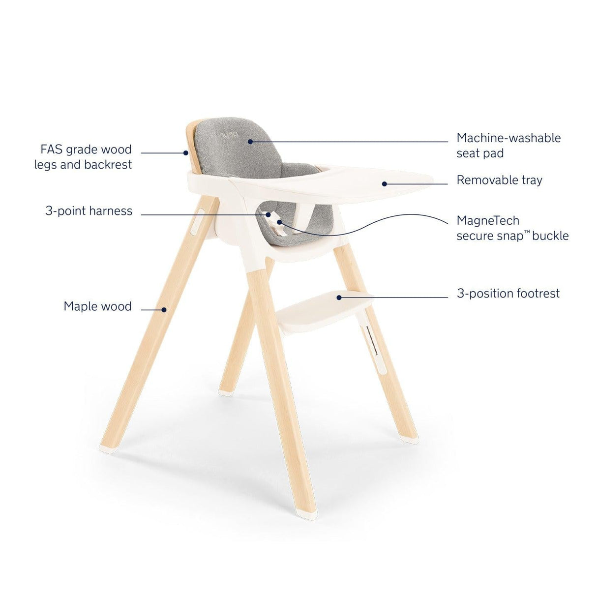 Nuna BRYN High Chair - Kid's Stuff Superstore