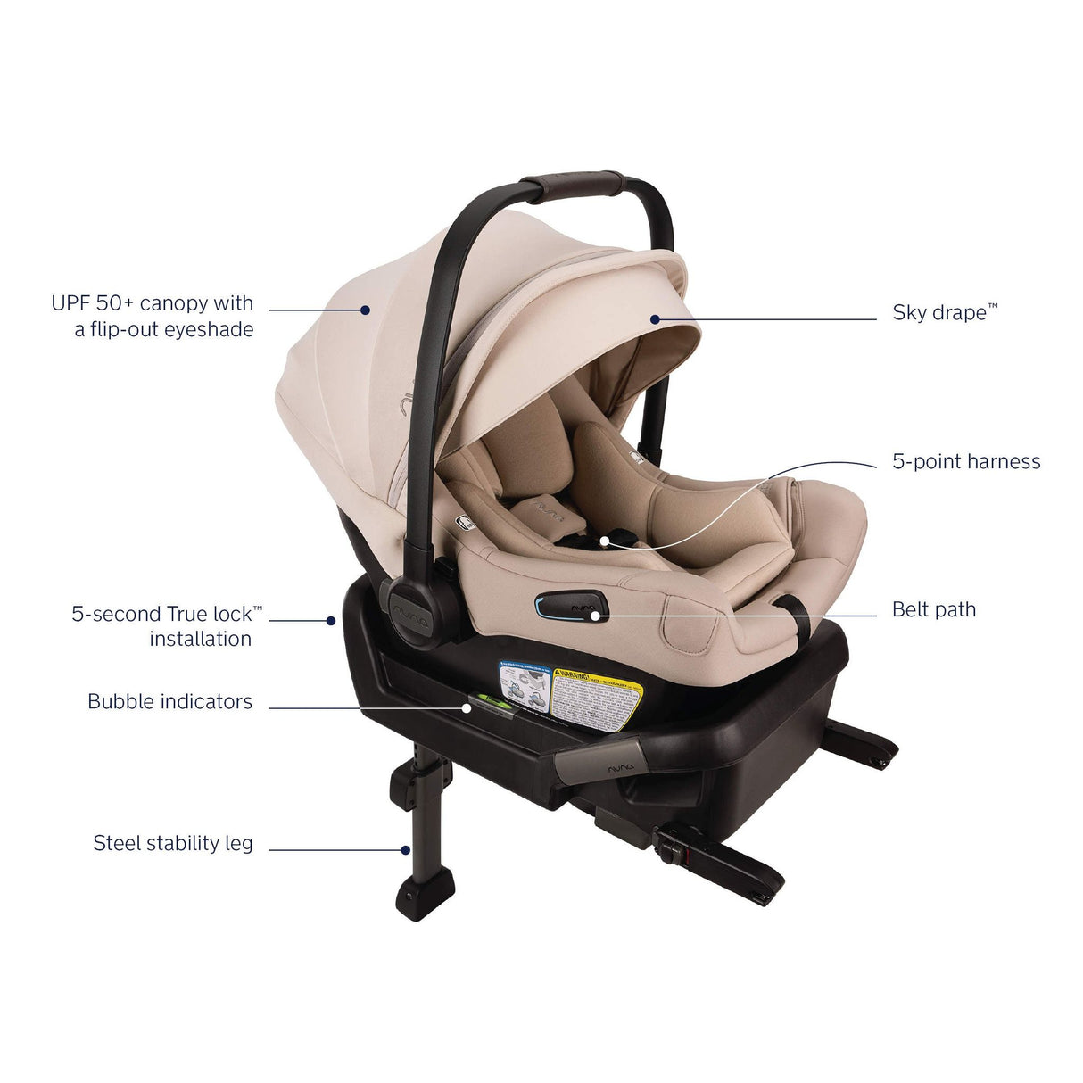 Nuna PIPA Aire Infant Car Seat + Pipa Series Base - Kid's Stuff Superstore