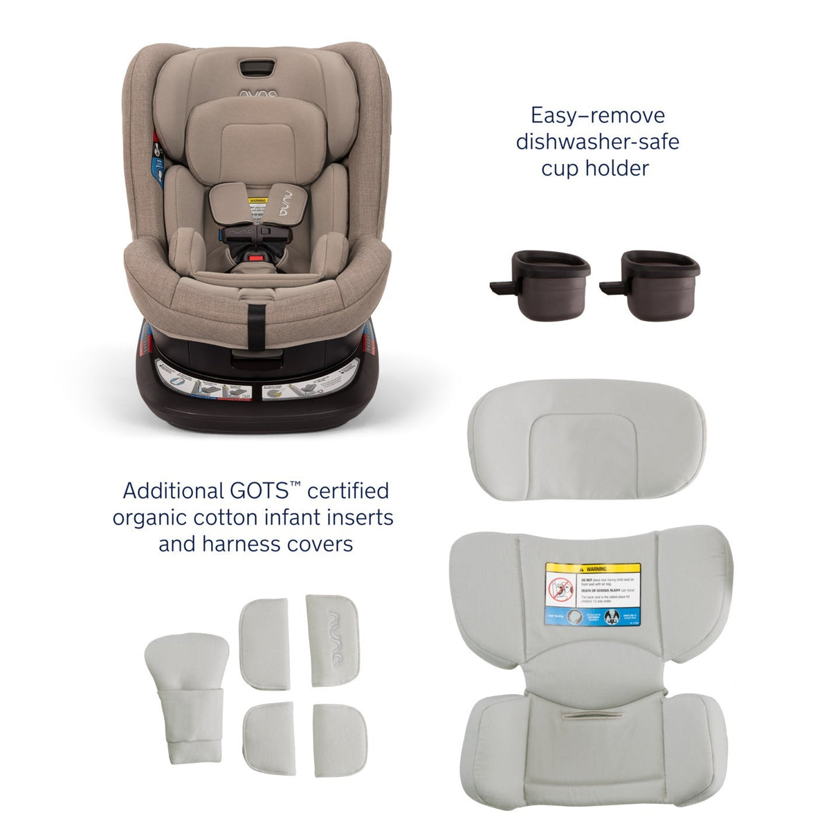 Nuna REVV Rotating Convertible Car Seat - Kid's Stuff Superstore