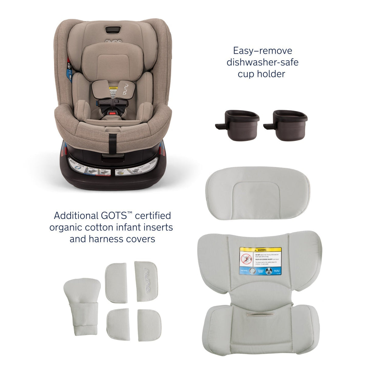 Nuna REVV Rotating Convertible Car Seat - Kid's Stuff Superstore