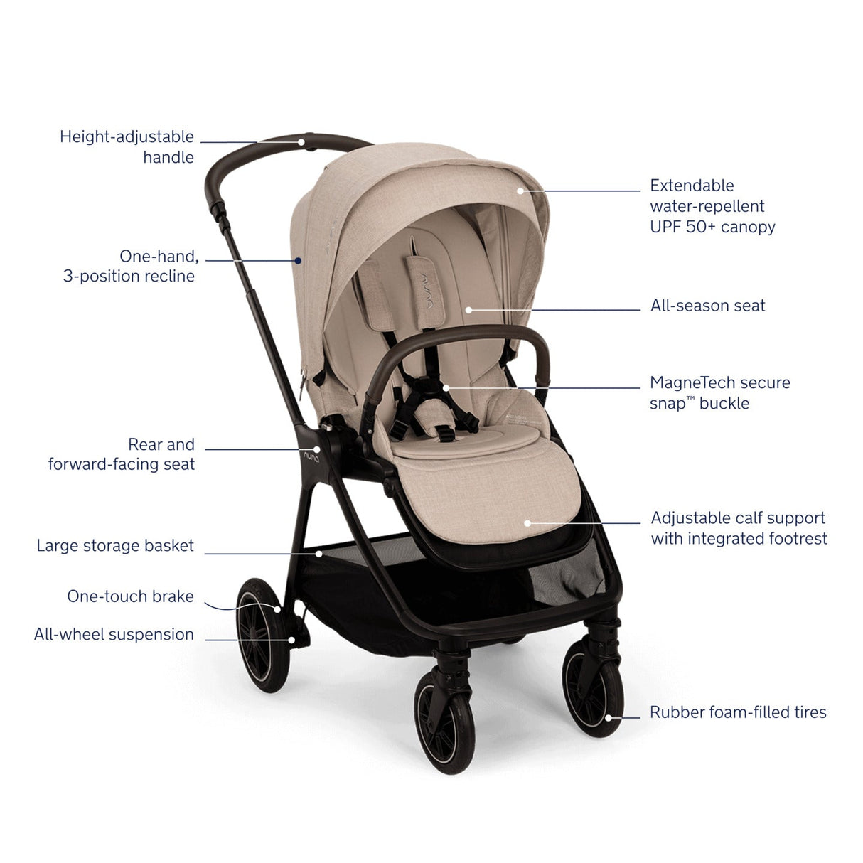 Nuna TRIV Next Stroller - Kid's Stuff Superstore