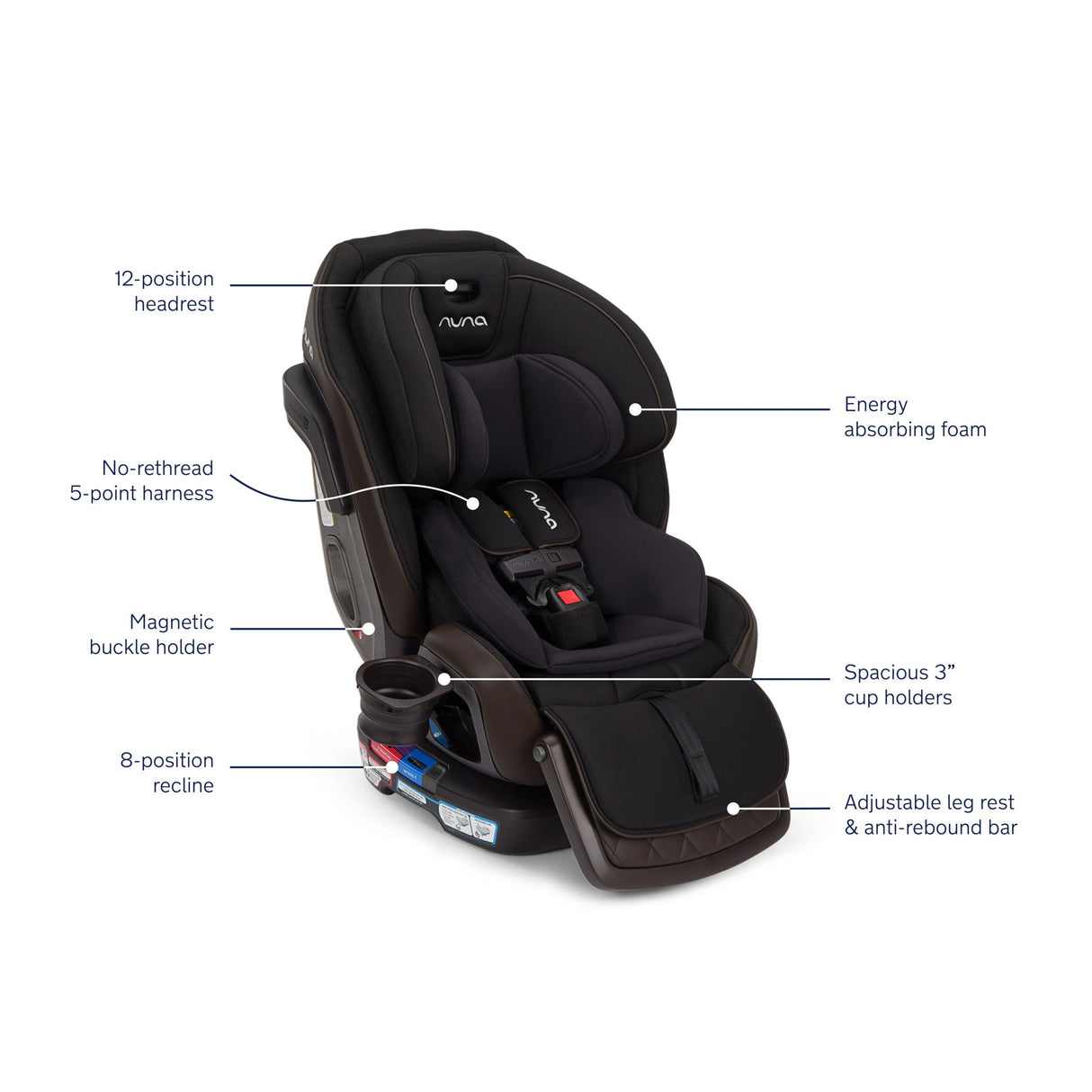 Nuna EXEC Next Convertible Car Seat - Kid's Stuff Superstore