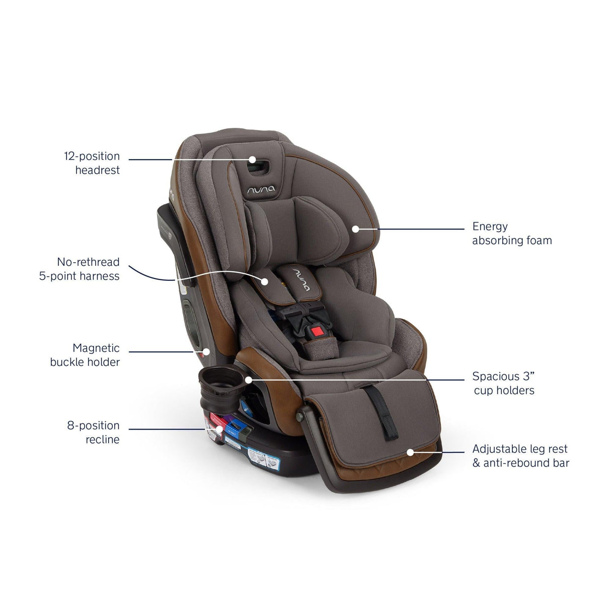 Nuna EXEC Next Convertible Car Seat - Kid's Stuff Superstore