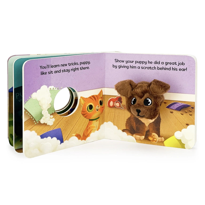 Finger Puppet Book - Puppy Love - Kid's Stuff Superstore