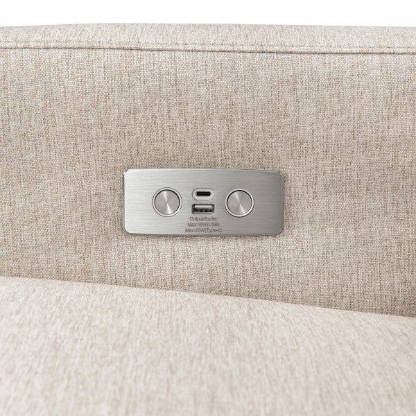 Babyletto Sigi Glider Recliner w/ Electronic Control and USB