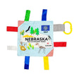 Baby Jack 8x8 Crinkle Sensory Toy - Nebraska - Kid's Stuff Superstore