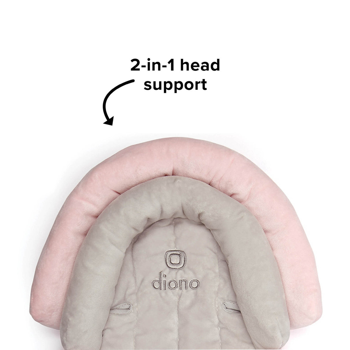 Cuddle Soft 2-in-1 Head Support - Pink - Kid's Stuff Superstore