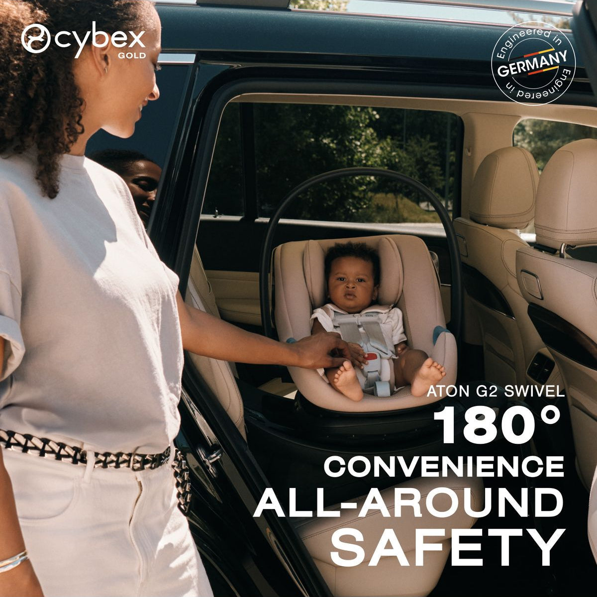 Cybex Aton G2 Swivel Infant Car Seat + Load Leg Base - Kid's Stuff Superstore