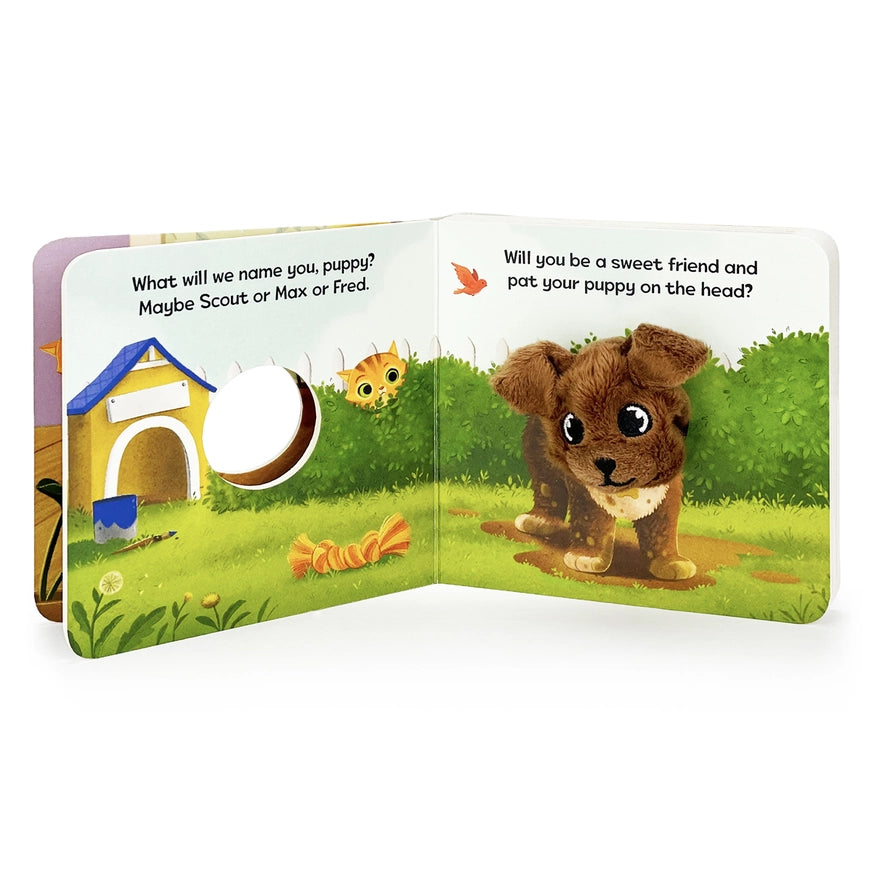 Finger Puppet Book - Puppy Love - Kid's Stuff Superstore