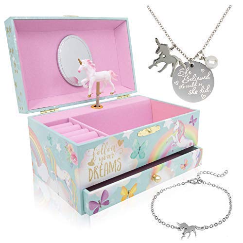 Unicorn Jewlery Box - Kid's Stuff Superstore
