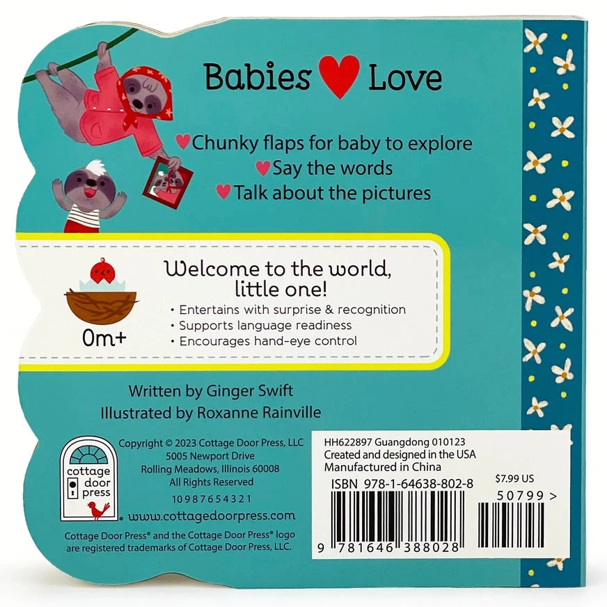 Lift-a-Flap Book - Babies Love Grandma - Kid's Stuff Superstore