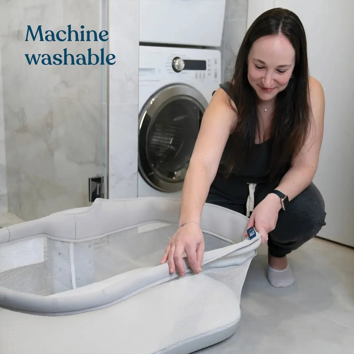 HALO Bassinest Soothing Swivel Sleeper 3.0 - White - Kid's Stuff Superstore