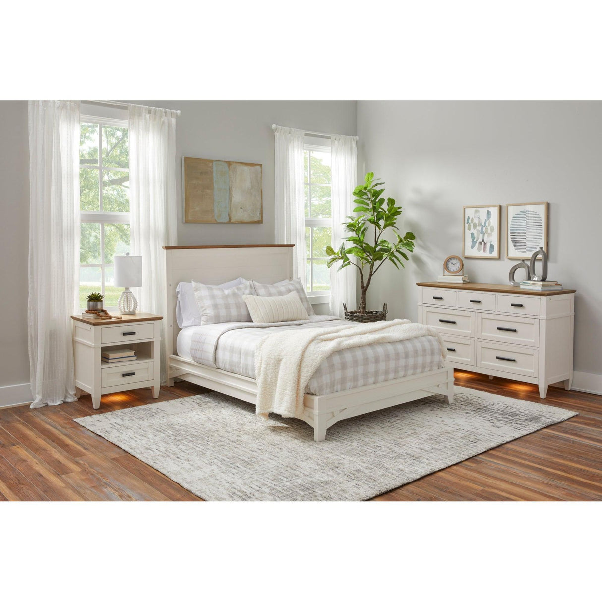 Parker House Artisan Nightstand with Lights - Kid's Stuff Superstore