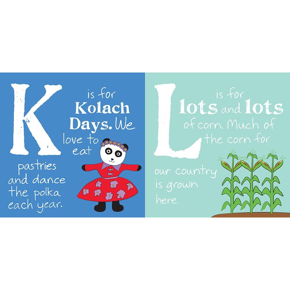 Board Book - ABCs of Nebraska - Kid's Stuff Superstore