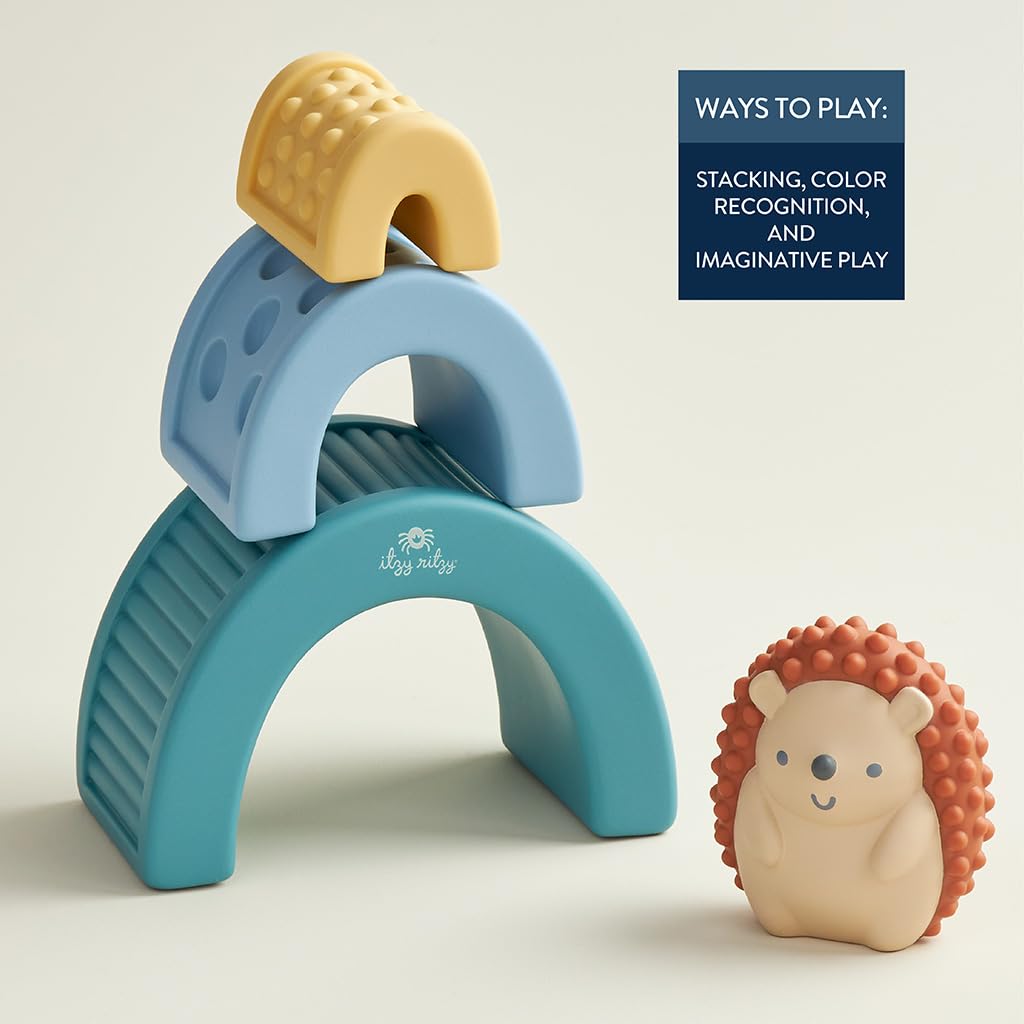 Itzy Ritzy Itzy Blocks Sensory Blocks Set - Friends - Kid's Stuff Superstore