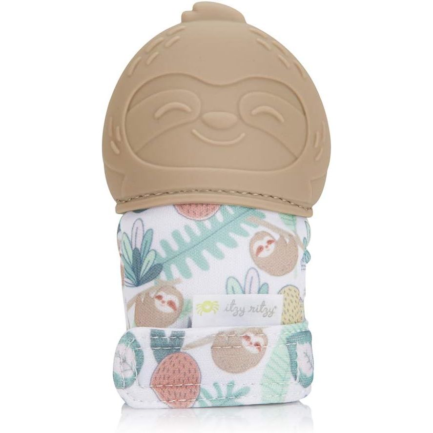 Itzy Ritzy Teething Mitt - Sloth - Kid's Stuff Superstore