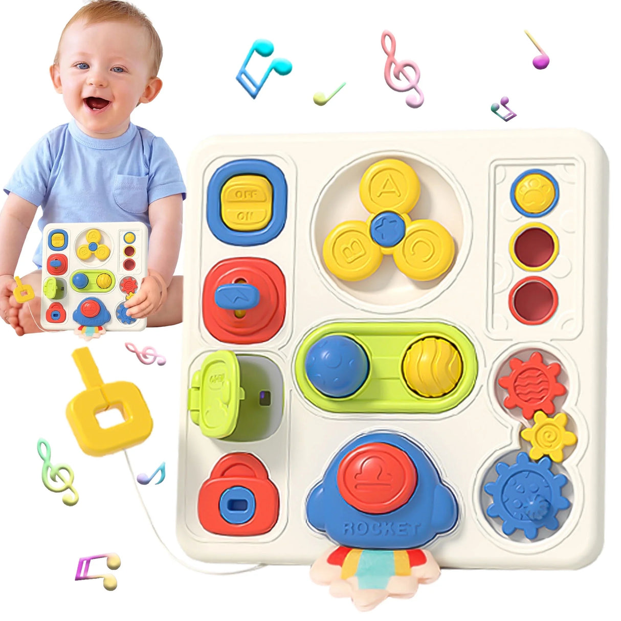 Busy Board with Music - Kid's Stuff Superstore