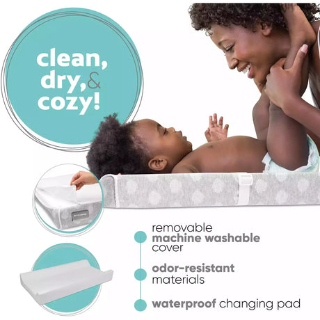 Jool Baby Contoured Changing Pad with Removable & Washable Cover - Kid's Stuff Superstore