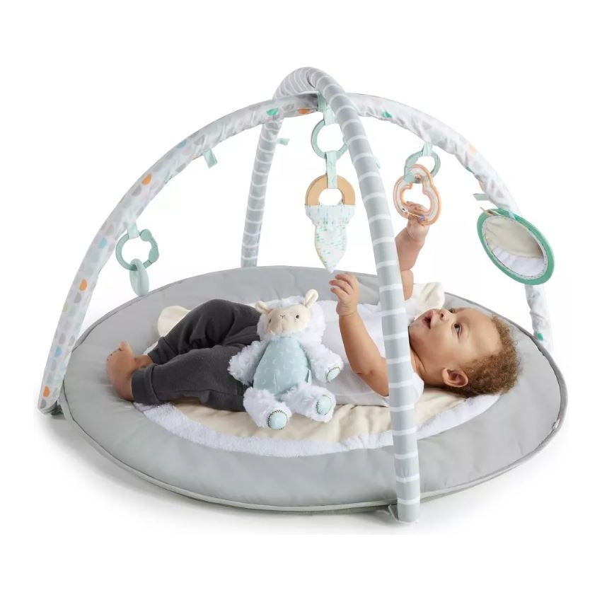 Ingenuity Sheppys Spot Plush Activity Gym - Kid's Stuff Superstore