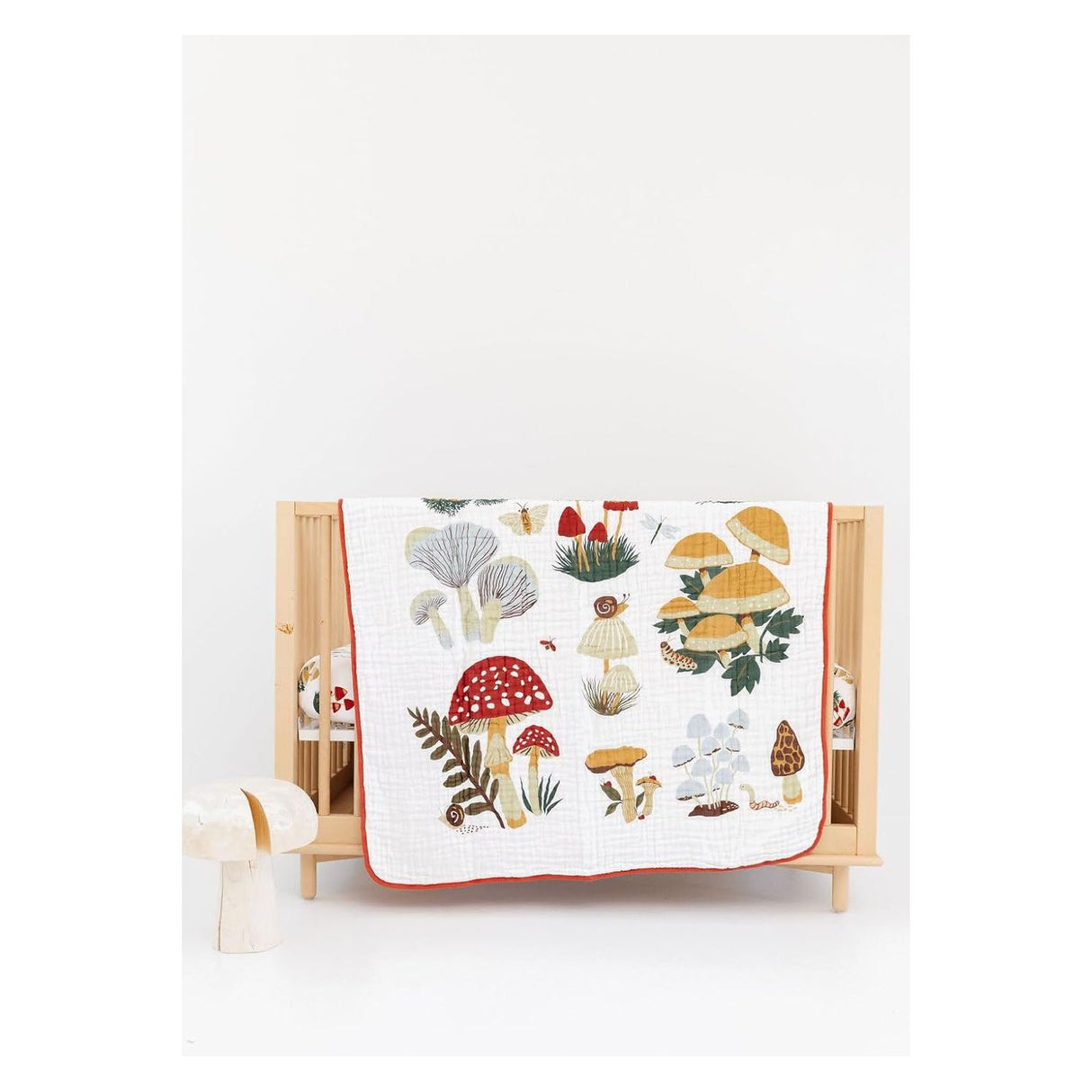 Clementine Kids Quilt - Mushroom - Kid's Stuff Superstore