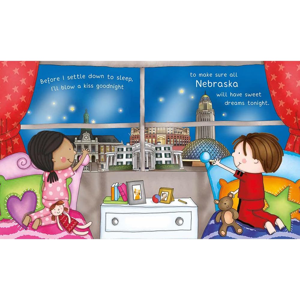 Board Book - Night-Night Nebraska - Kid's Stuff Superstore